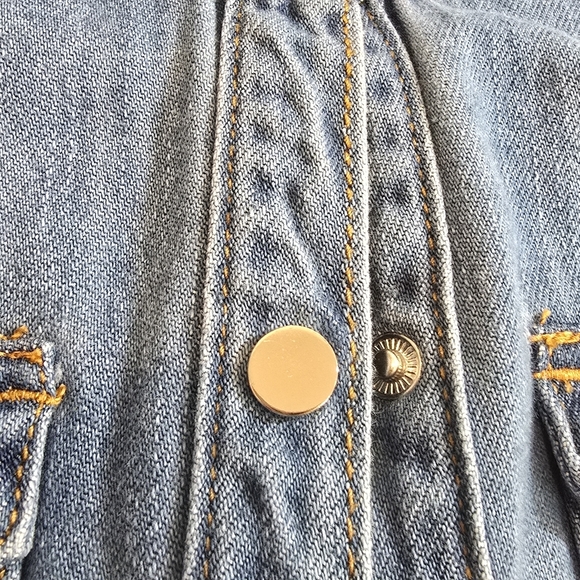 A loves A by Dillards Denim Shirt Dress - Picture 4 of 4